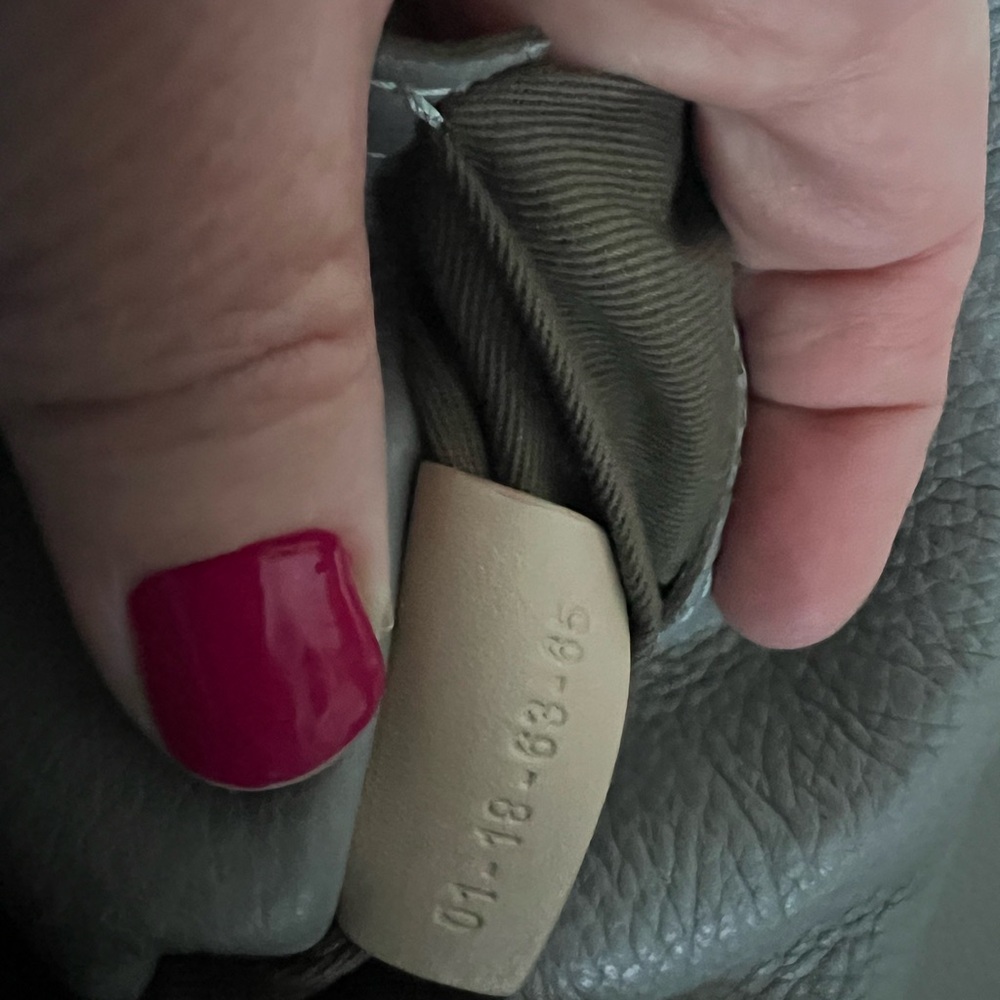 Chloe Marcie large Saddle bag grey - Picture 8 of 13
